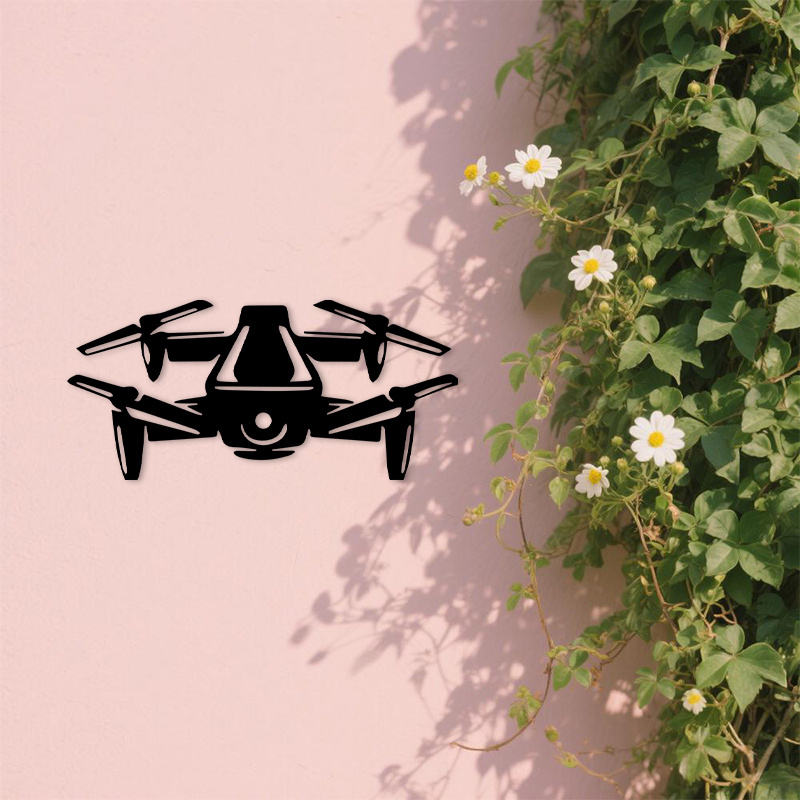 2D Düz Drone Silüeti Metal Duv - Office Tech For Men incelemesi ve fiyatı